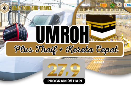 UMRAH PLUS THAIF + KERETA CEPAT