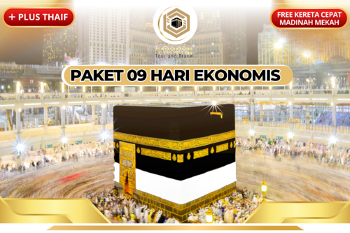 Paket Umroh - Ekonomis Januari 09 Hari