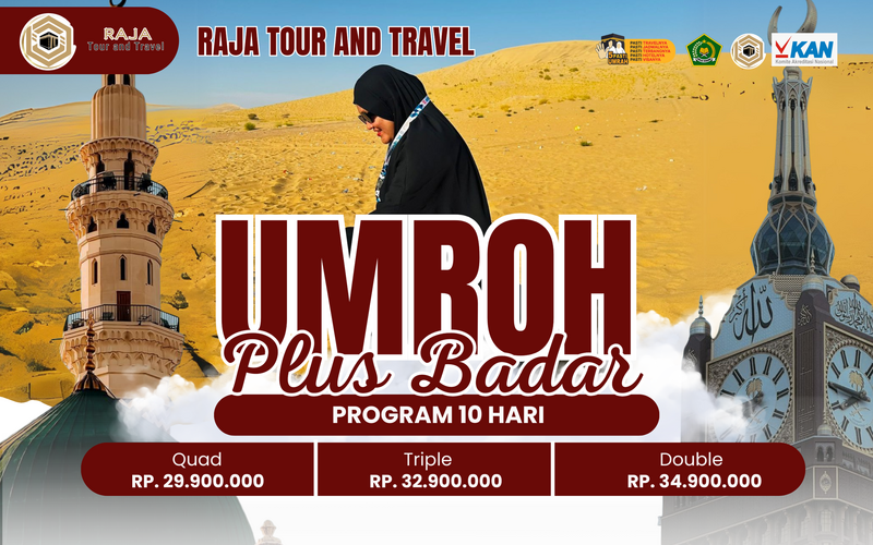 PAKET UMRAH PLUS BADAR