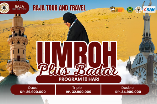 PAKET UMRAH PLUS BADAR