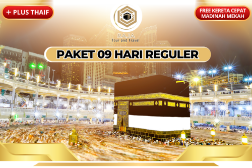 Paket Umroh - Reguler Desember 09 Hari